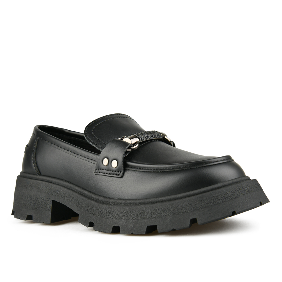 pantofi damă piele ecologică negru 1