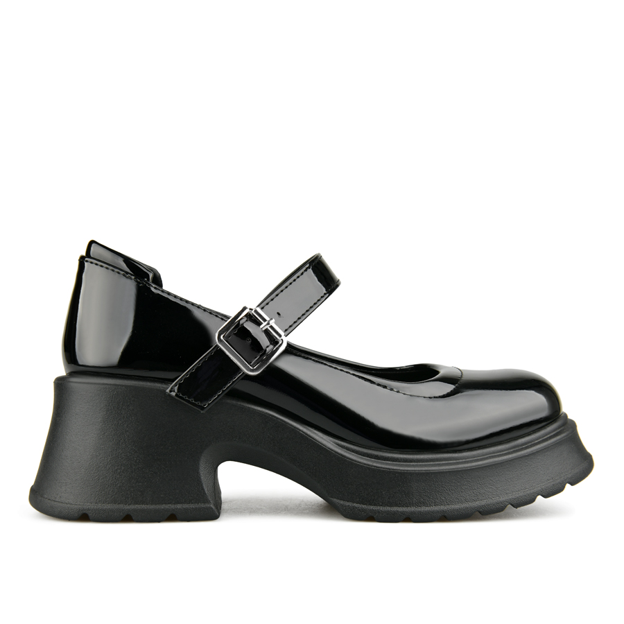 pantofi damă piele ecologică negru