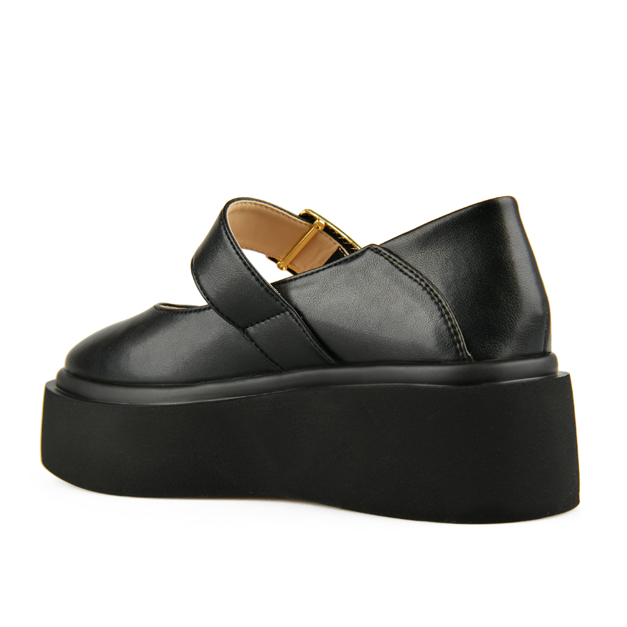 pantofi damă piele naturală negru 3