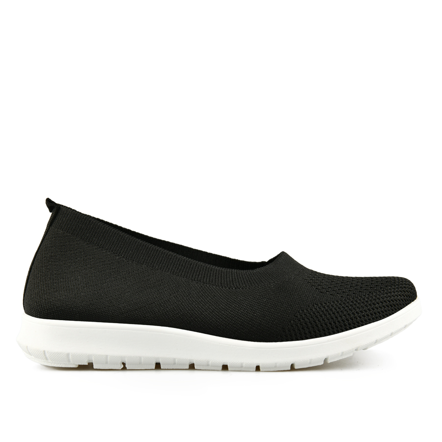 pantofi damă textil negru 3