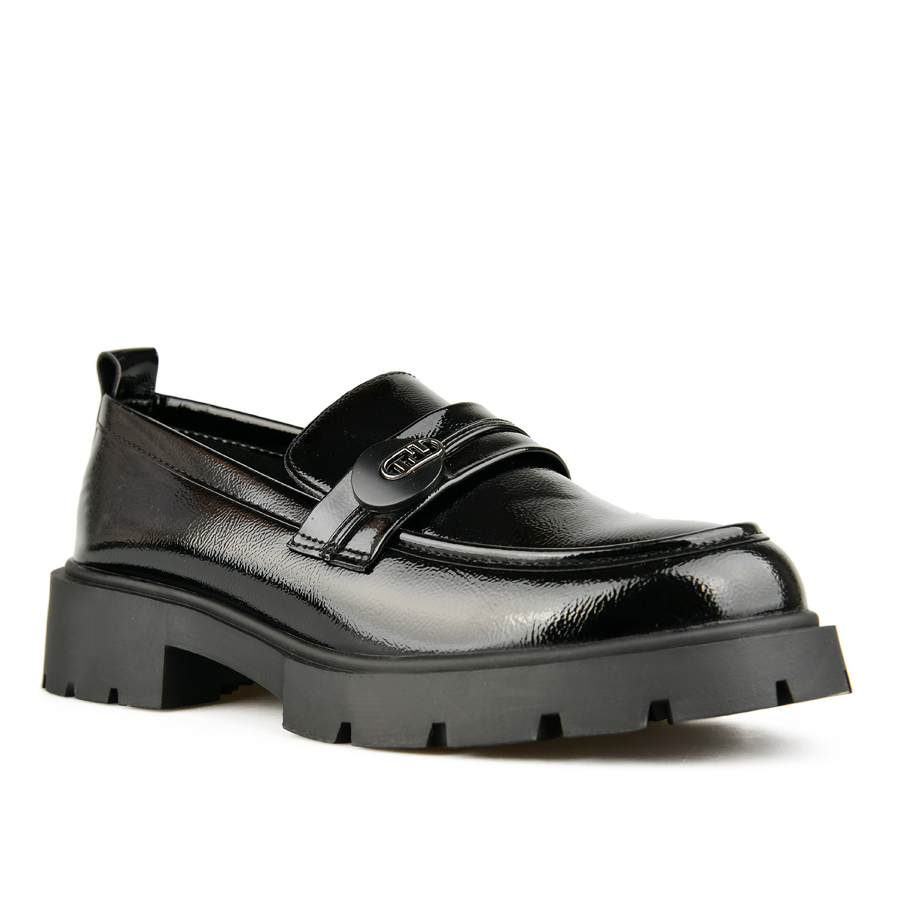 pantofi damă piele ecologică negru 1