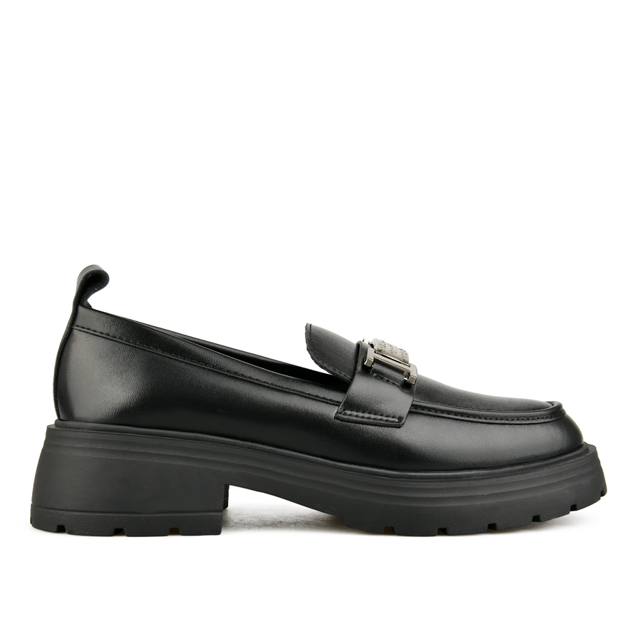 pantofi damă piele ecologică negru