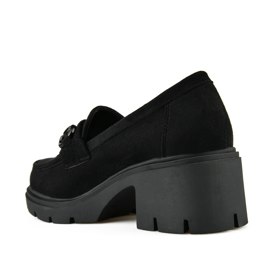 pantofi damă textil negru 3