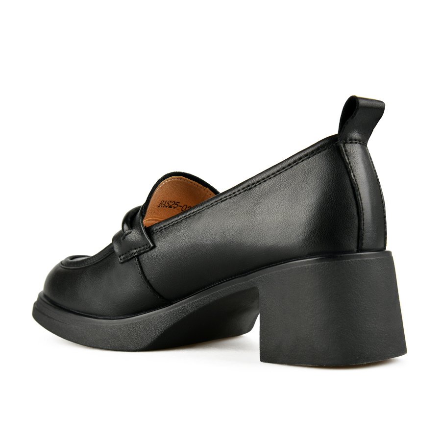 pantofi damă piele naturală negru 3