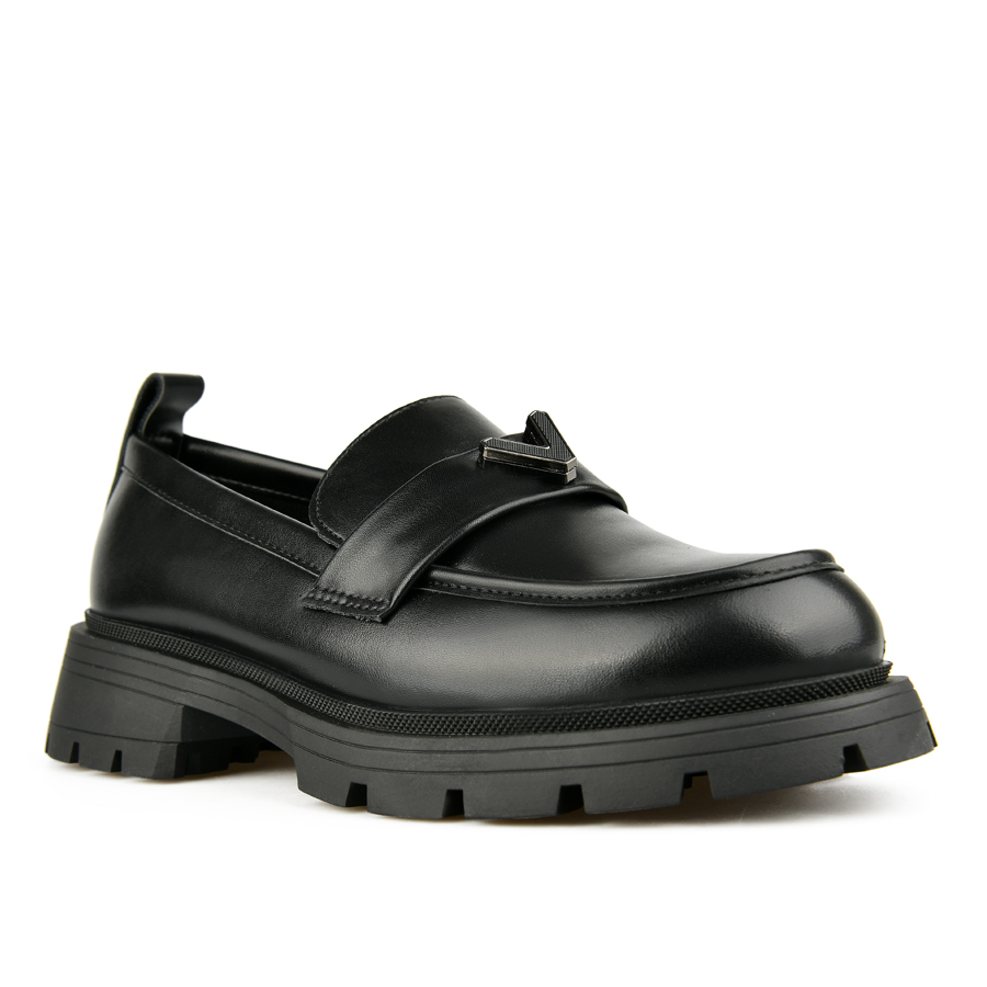 pantofi damă piele ecologică negru 1