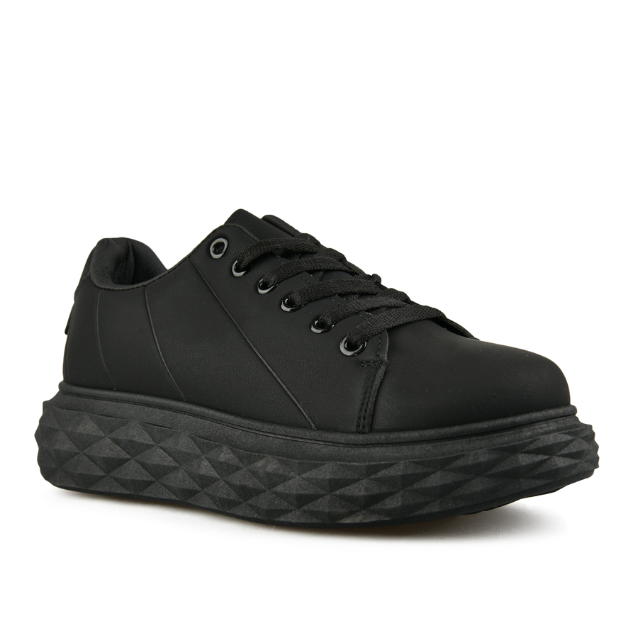 pantofi damă piele ecologică negru 1