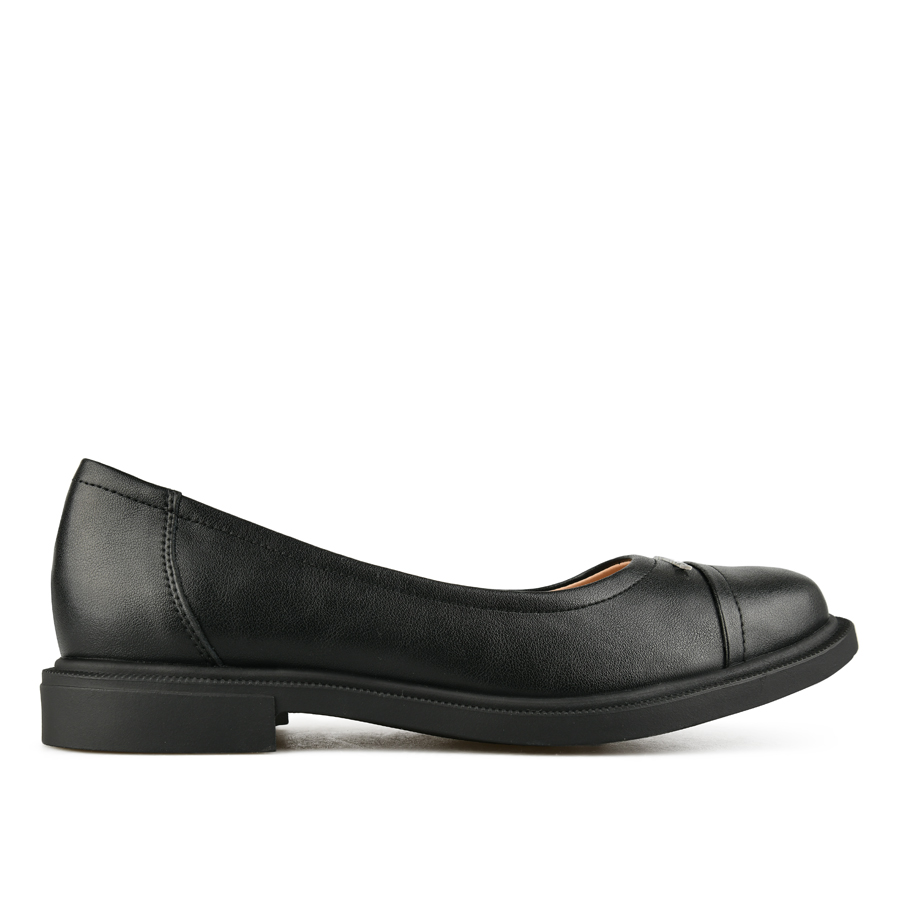 pantofi damă piele naturală negru 0